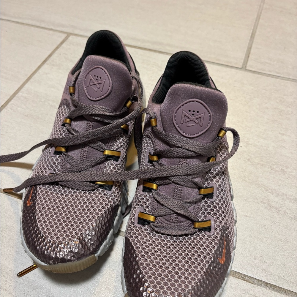 Nike Athletic Shoes in Purple and Gold